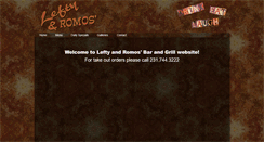 Desktop Screenshot of leftyandromos.com